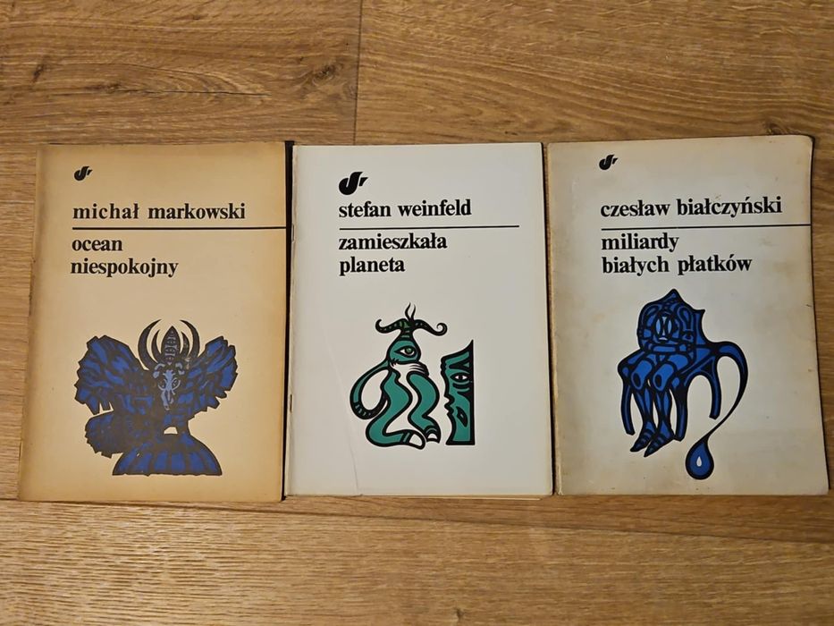 Fantastyka PRL komplet Lem poleca Weinfeld Bialczynski Markowski