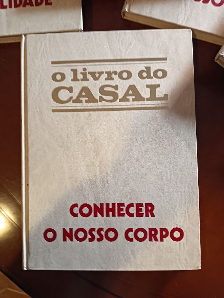 coleção "o livro do casal 5 livros sexualidade conhecer o nosso corpo