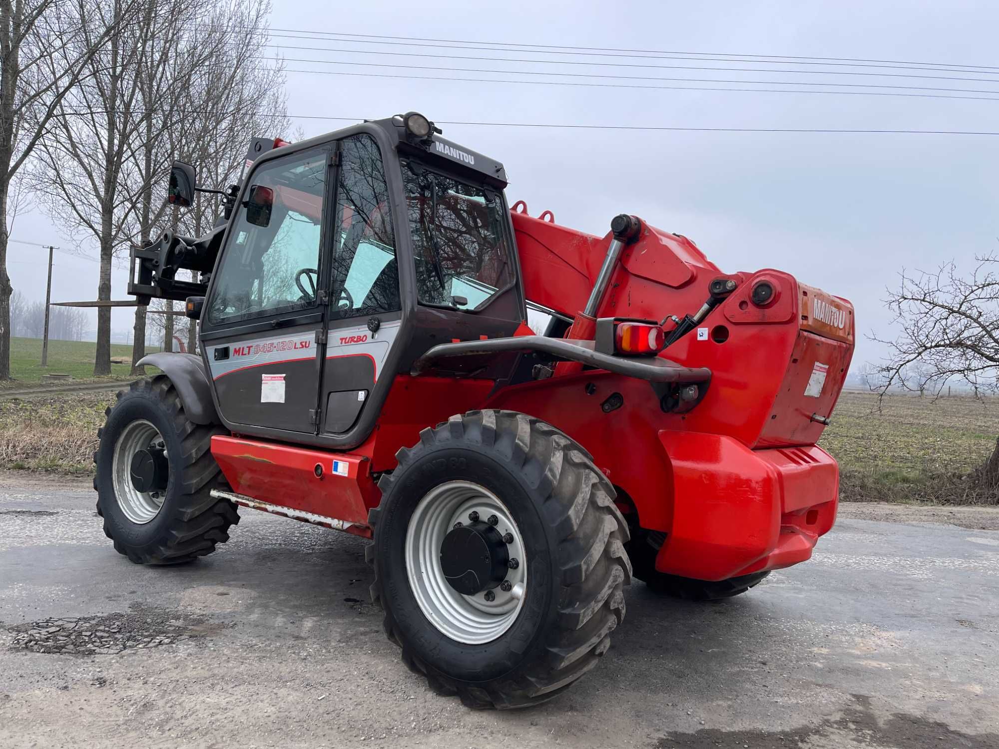 Ładowarka teleskopowa Manitou MLT 845-120 LSU_Rok 2009*Oryginał*4X4