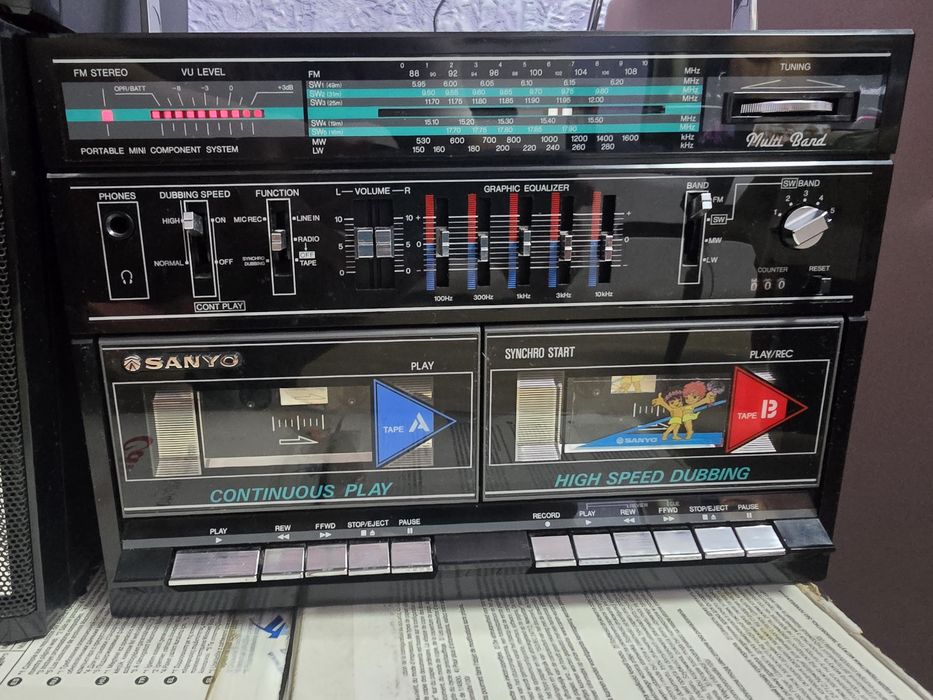 Продам магнитолу SANYO MTW 5 
Двухкассетный магни