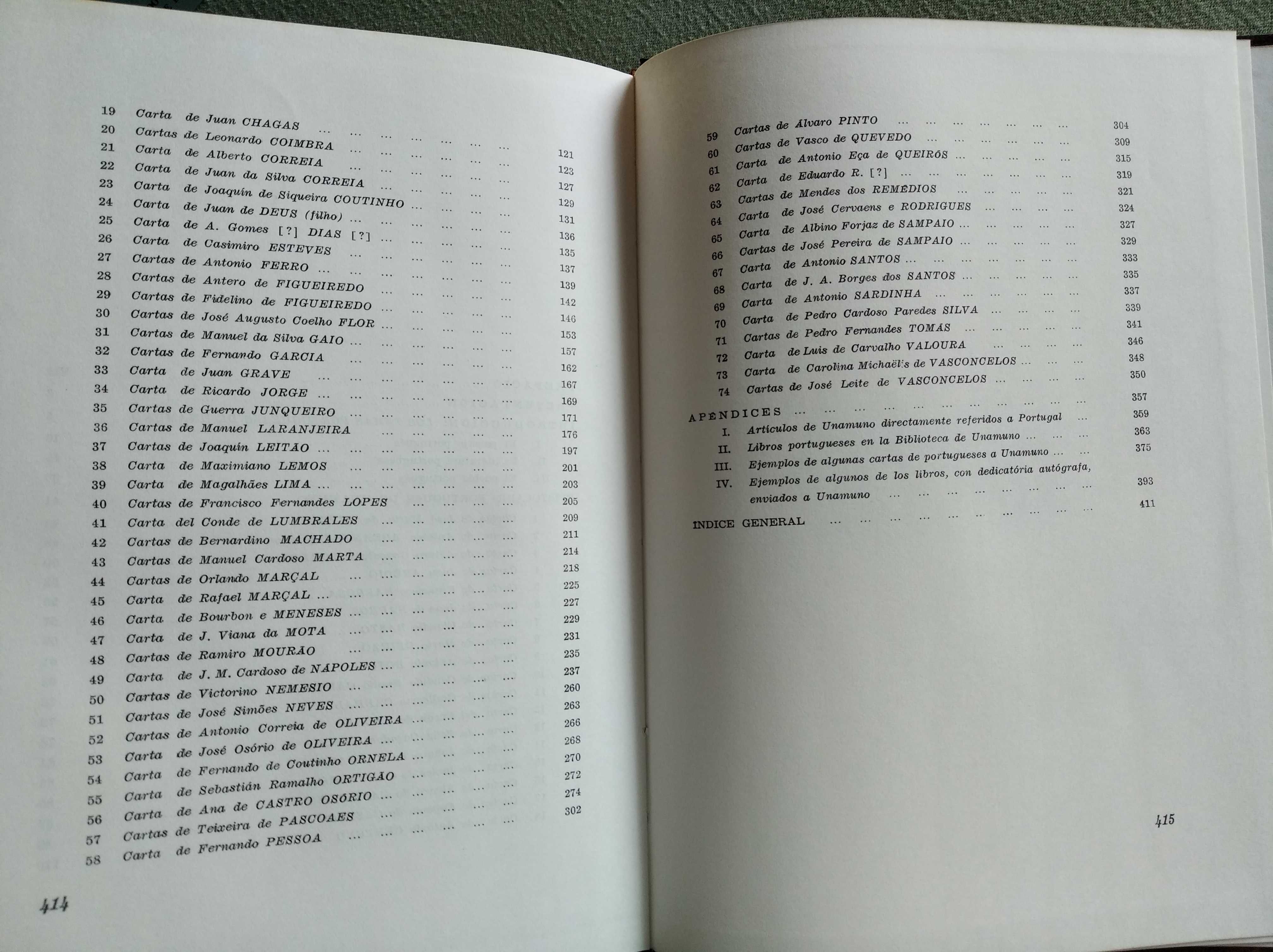 Epistolário Português de Unamuno