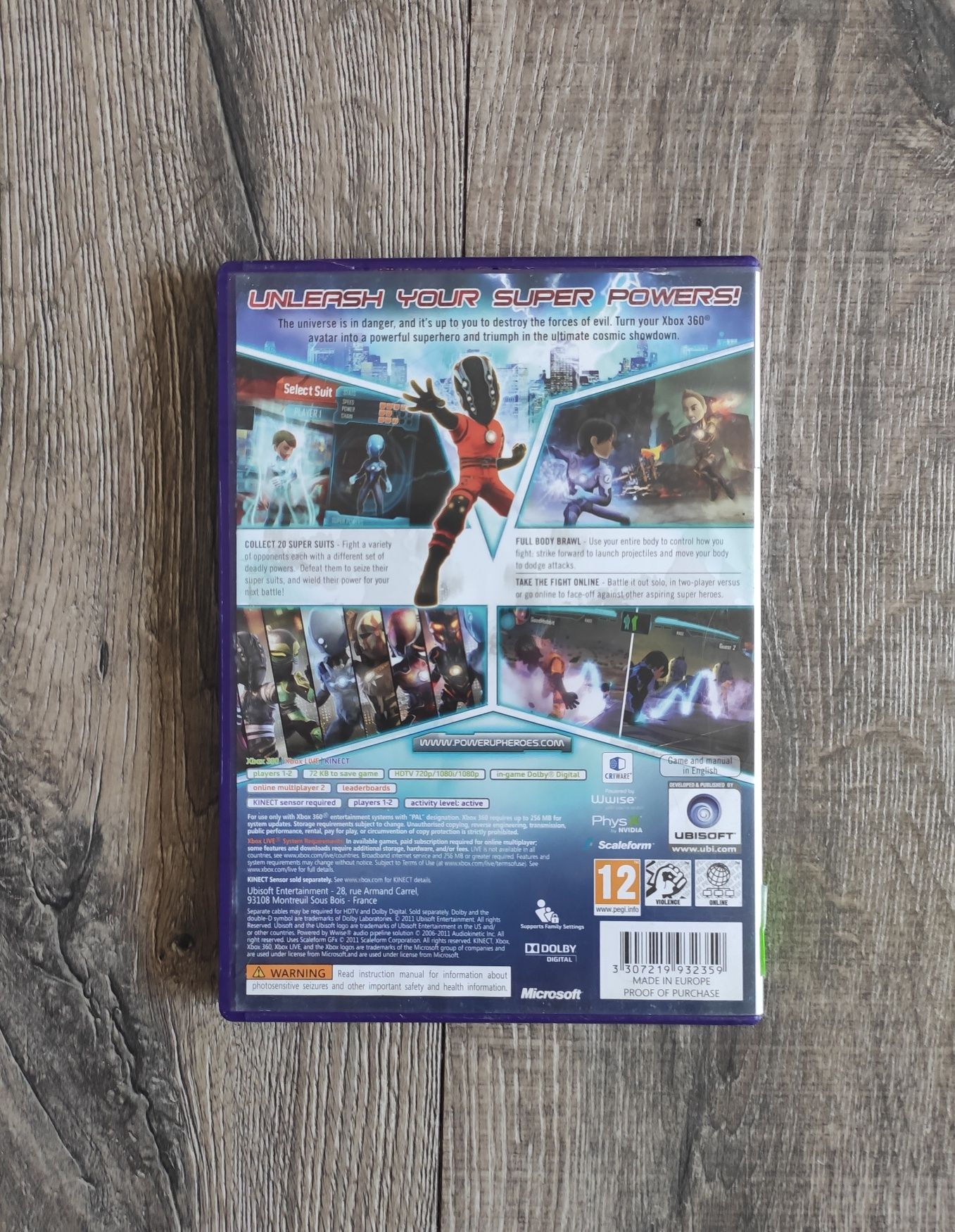 Gra Xbox 360 Power Up Heroes Kinect Wysyłka OLX Gwarancja Pobranie