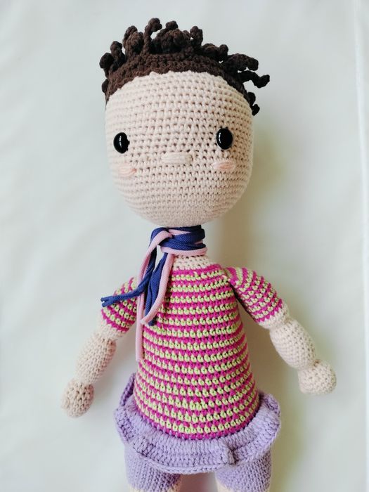 Boneca Amigurumi grande Nova! 45cm
