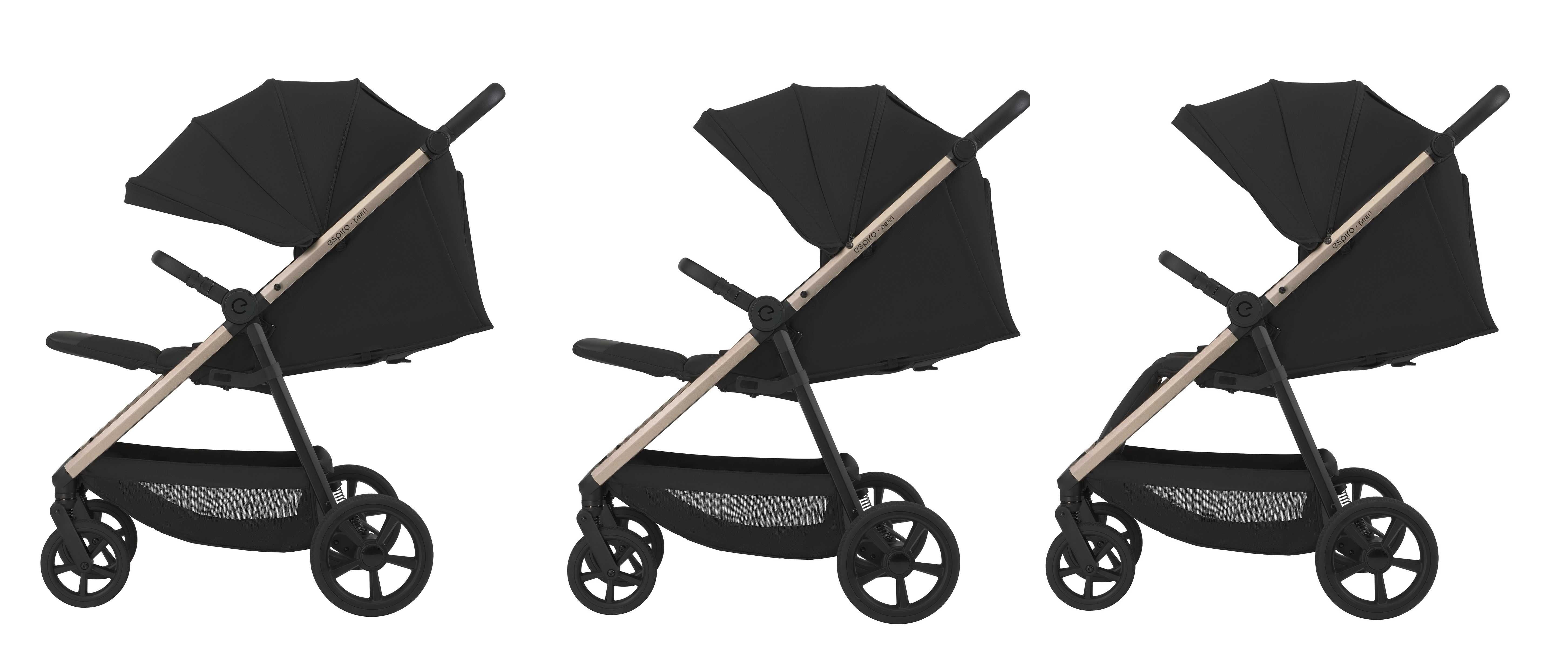 Wózek Spacerowy ESPIRO Pearl Spacerówka Lekka Kompaktowa Do 22kg