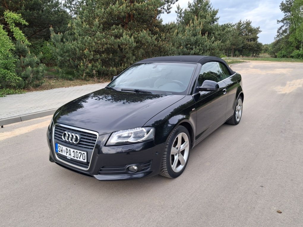 Audi A3 Cabrio Lift S-Line!!!BI-Xenon!!!Led!!!Pdc!!!Zarejestrowane!!!