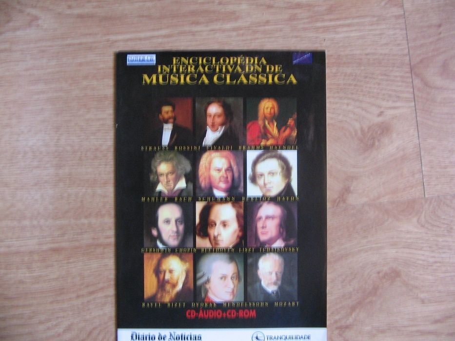 Enciclopédia interativa de Música Clássica (20 CDs)