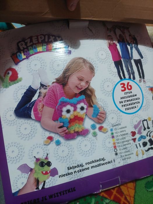 Rzepy czepy kulkowe klocki 800 szt