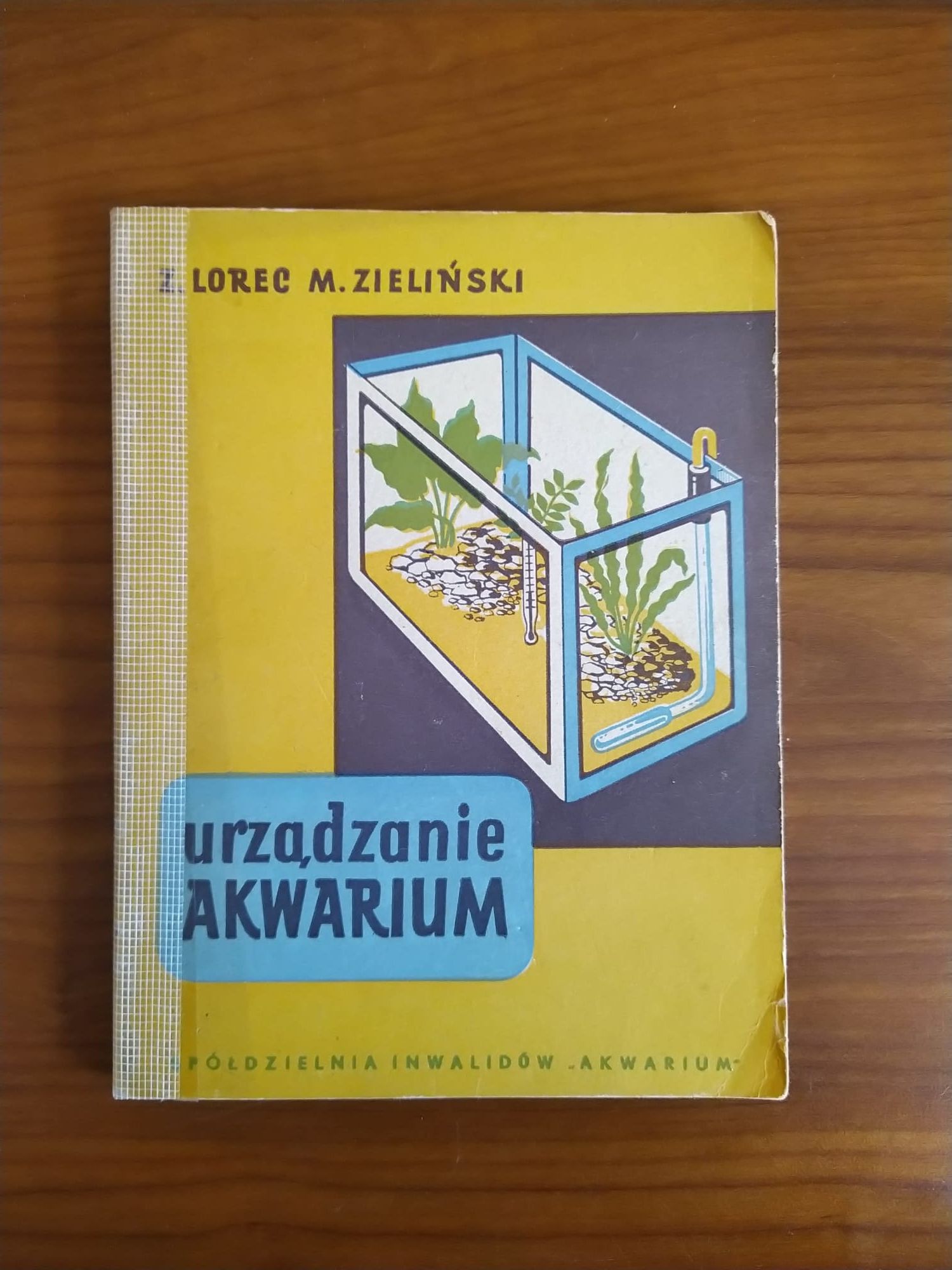 Akwarystyka Lorec Zielinski urzadzanie akwarium 1956