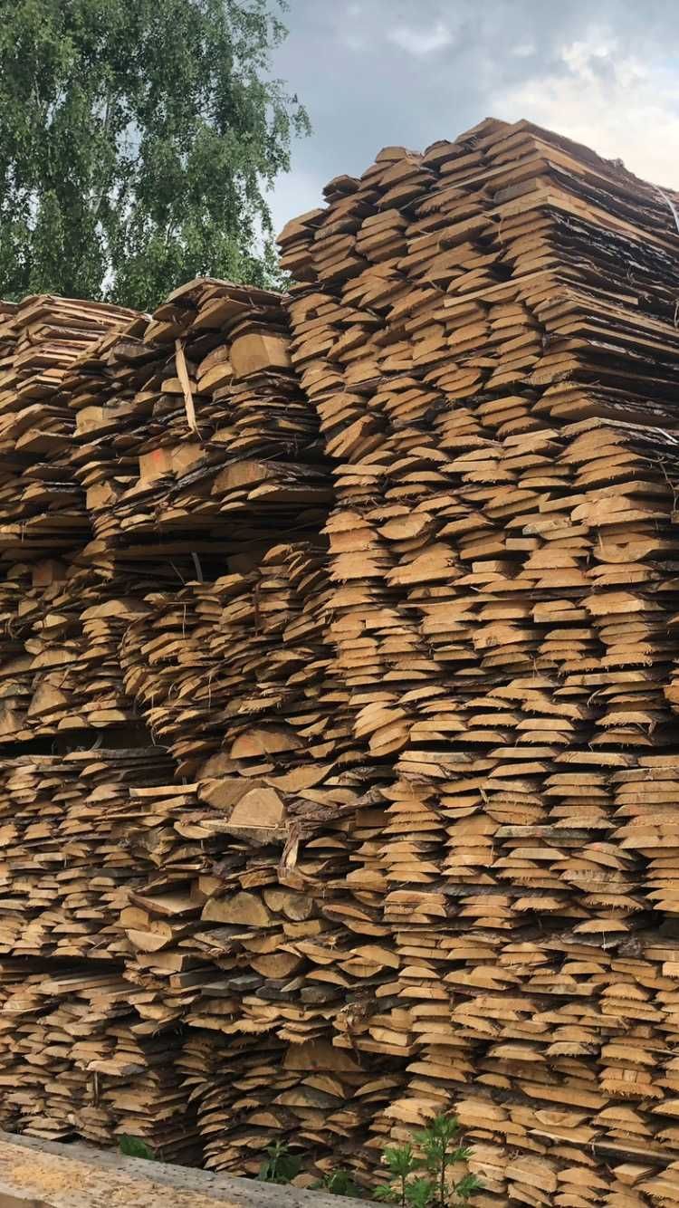 Drewno opałowe sezonowane zrzyny sosnowe w paczkach
