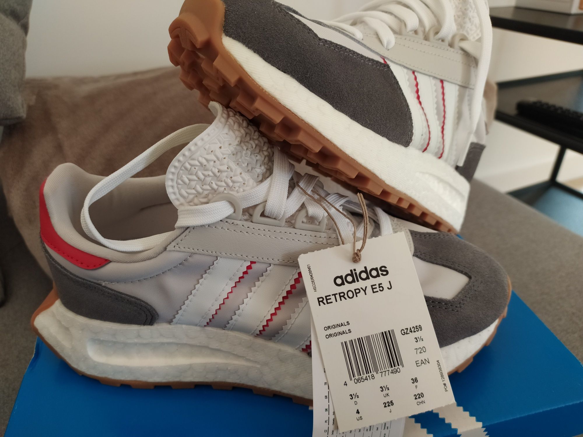 Adidas RETROPY E5 - r. 36 - dla kobiet lub młodzieży