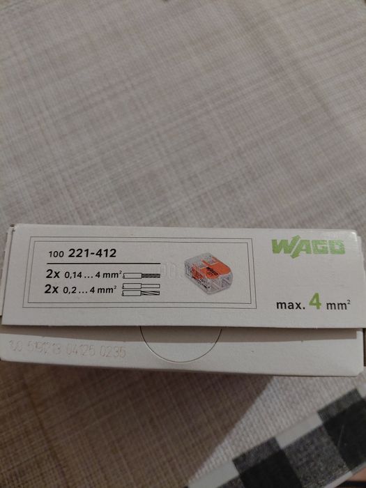 Клема швидкого монтажу WAGO