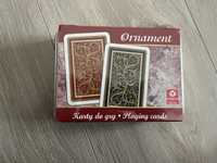 Karty Cartamundi Ornament brydż poker