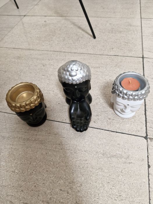 Porta velas e incenso