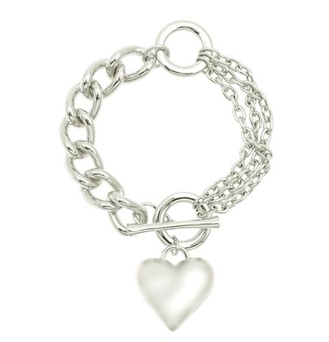 bransoletka z serduszkiem (b15/tgu/52ag)