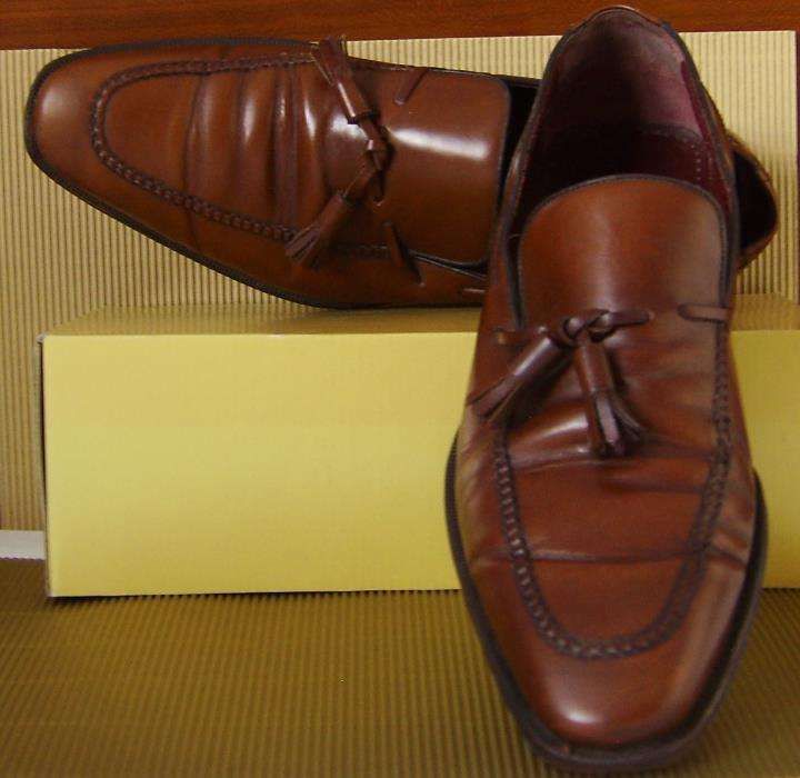 ULTIMO DIA Sapatos de homem BARRATS - forro e sola 100% pele