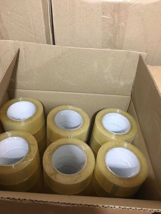 Скотч прозорий 300м і 500м (міцний, гарно липне)