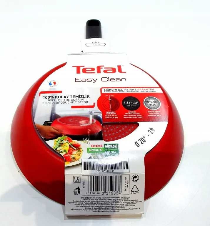 Tefal Easy Cook Clean – patelnia 20 cm z funkcją Thermo Signal