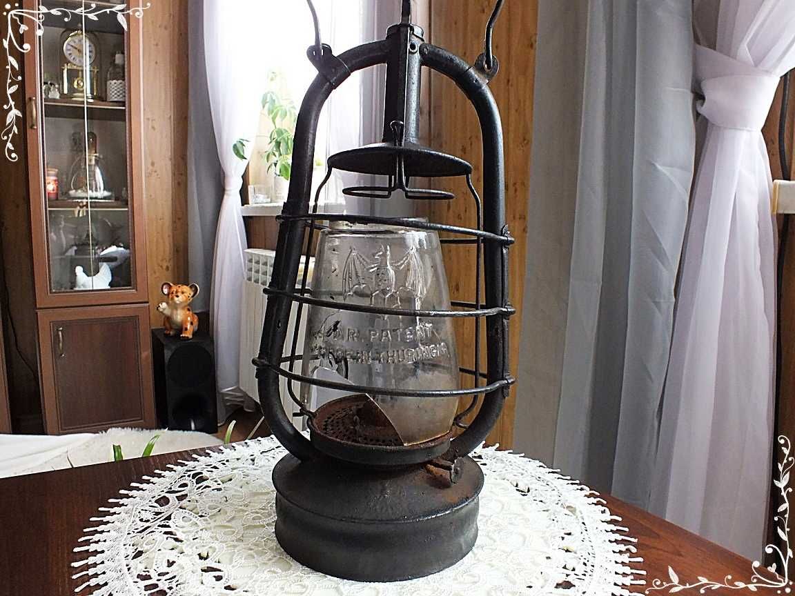 Stara Lampa Naftowa Nietoperz z lat 20-30' , I połowa XX wieku