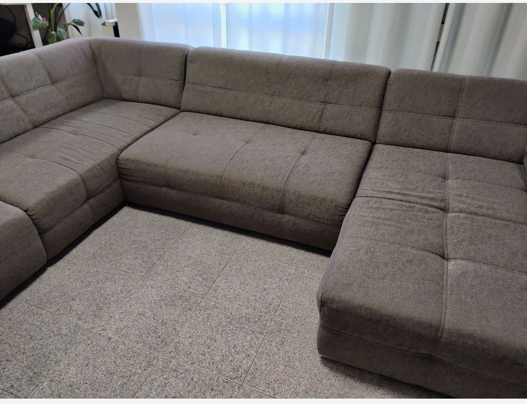 Sofa cama Boogie em com canto em U