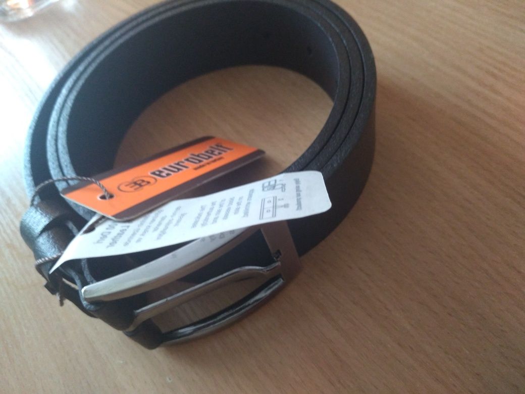 Ремінь чоловічий Euro belt пояс 120 см. Новий