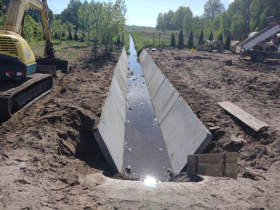 Usługi koparką,mini koparką, ładowarka.wywrotka,