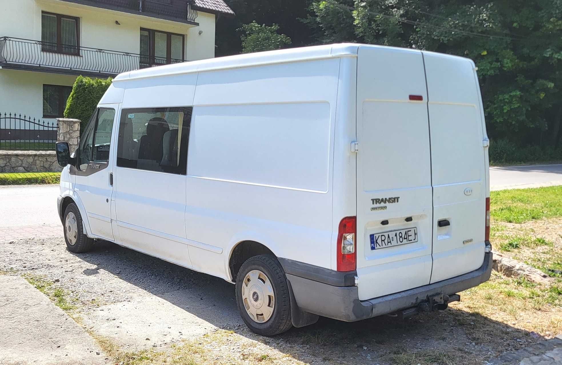 Ford Transit 2,2 TDCi 2013 Long 7 osób Klima MOCNY salonPL Transporter