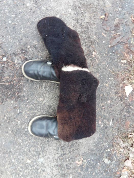 Унты натуральный мех ссср размер 42