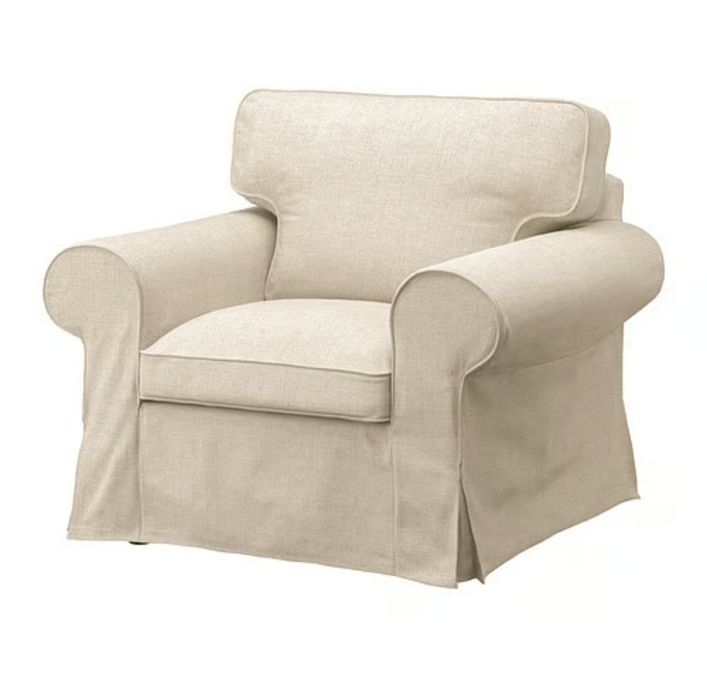 EKTORP
pokrycie fotela, Kilanda jasnobeżowy