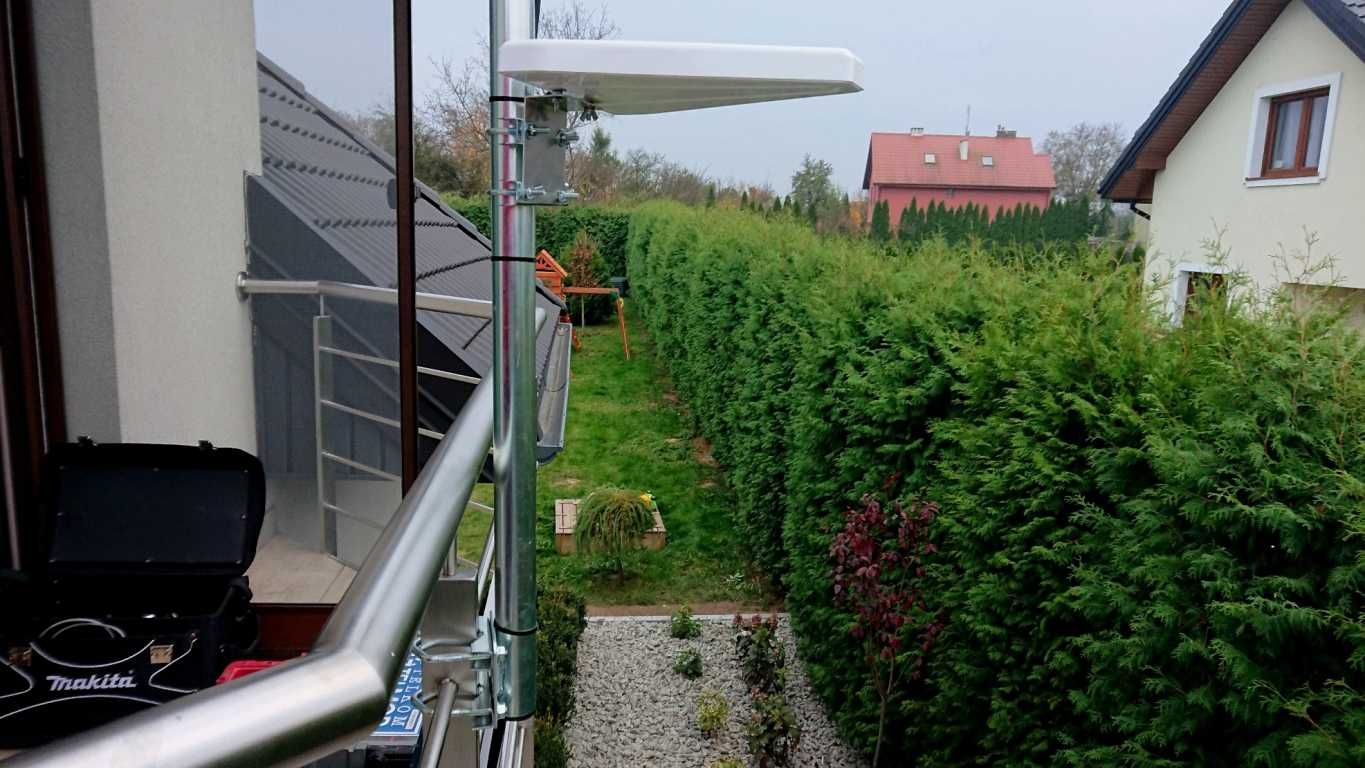 Montaż anten do Internetu 5G, LTE, Instalacje GSM/LTE, Poprawa zasięgu