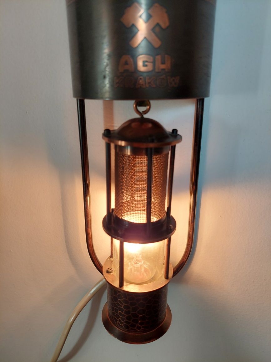 Wyjątkowa lampa górnicza AGH