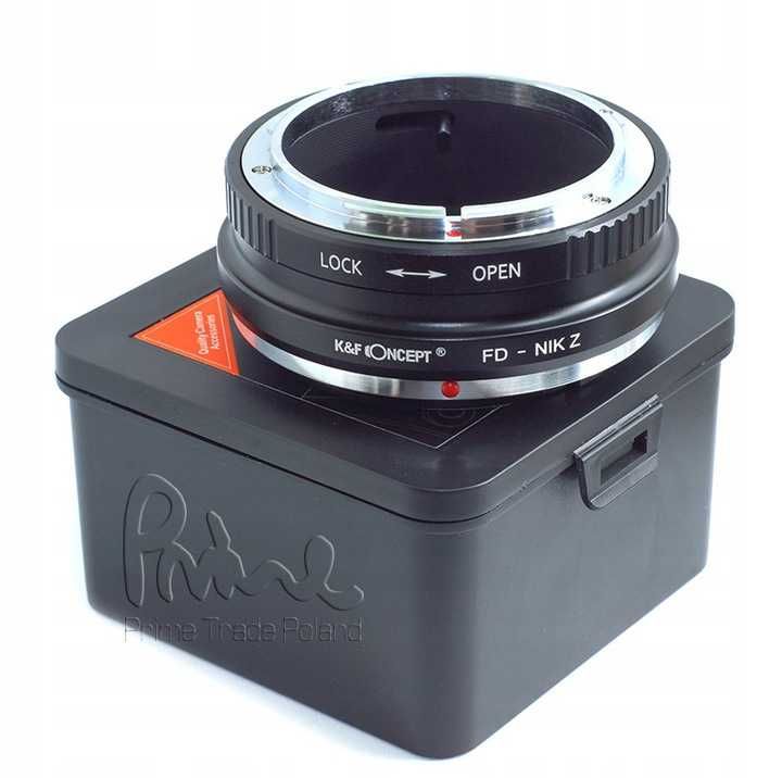 Adapter Canon FD na NIKON-Z K&F Concept jakość ma znaczenie!