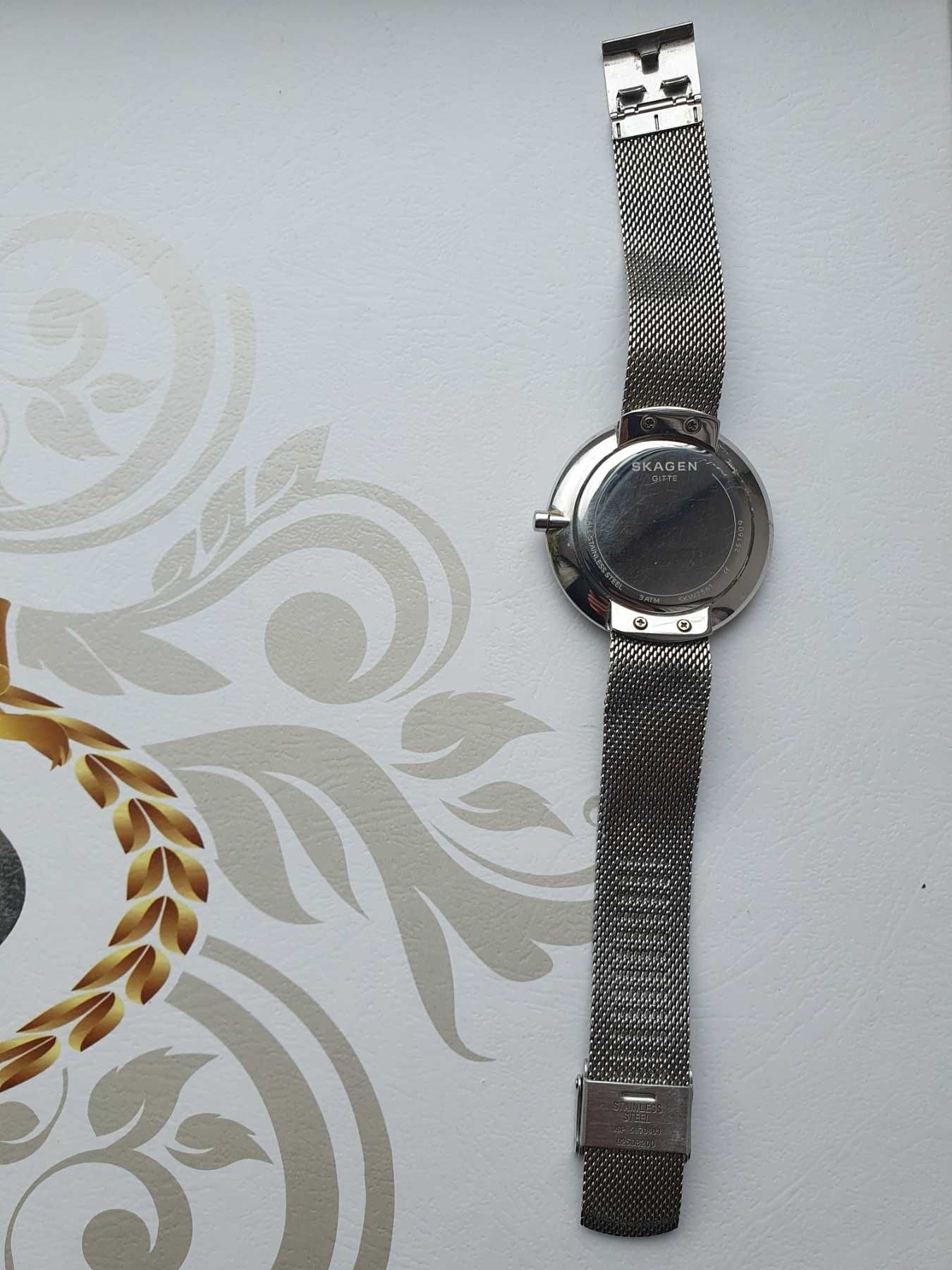 Skagen SKW2561 Gitte Жіночий годинник з чорним циферблатом, нержавійка