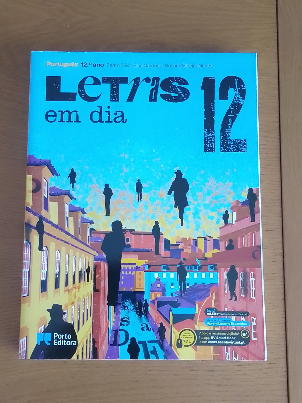 Livro Português 12°ano da Porto Editora.