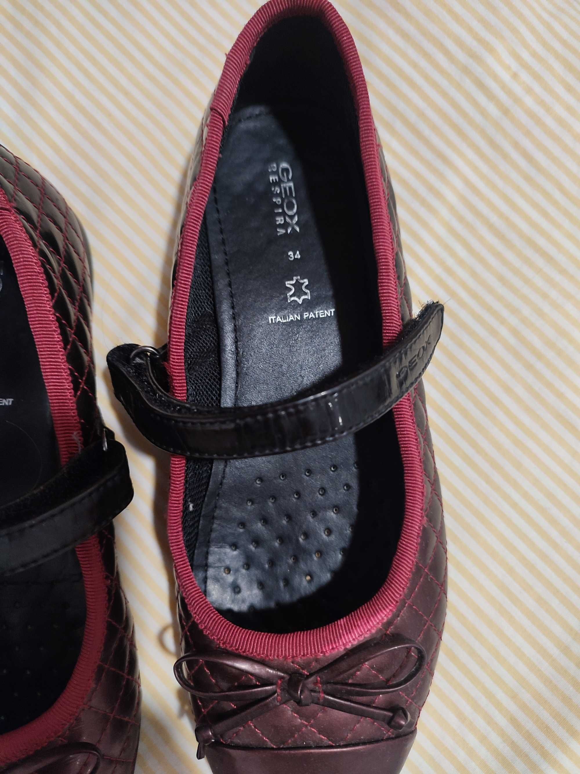 Sapatos da Geox tamanho 34