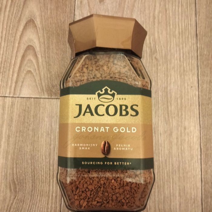 Каву Якобс Крема та Голд скляна банка