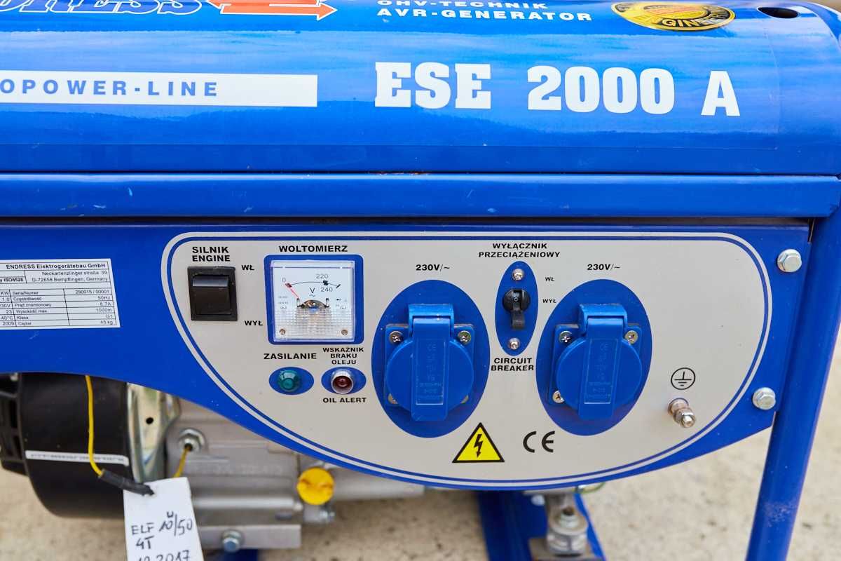 Agregat prądotwórczy ENDRESS ESE 2000 A AVR 230V