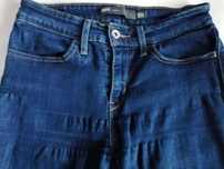 LEVIS Legging Spodnie Damskie Rurki W27 L32 Jeans Skinny Stretch
