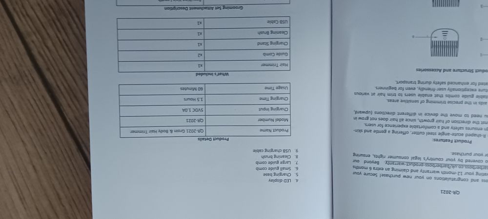 Trymer do ciała wodoodporna maszynka do strzyżenia BarberBoss