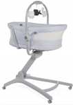 Chicco Baby Hug AIR Łóżeczko 4w1| Stone + Materac