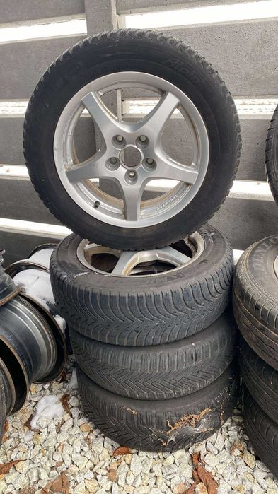 Komplet alufelg R16 wraz z oponami zimowymi Michelin