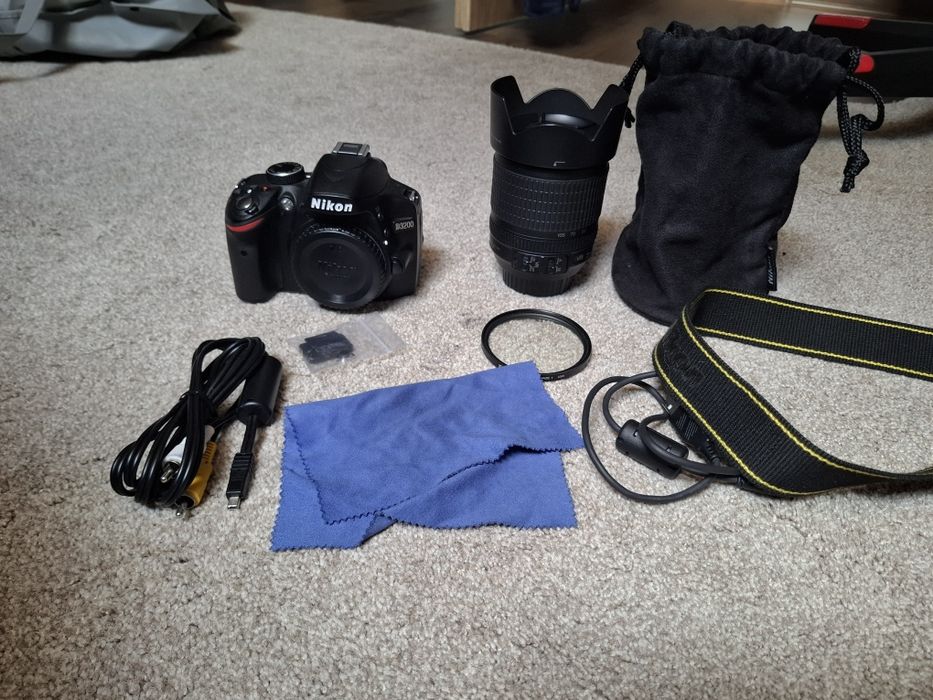 Aparat Nikon d3200 świetny stan
