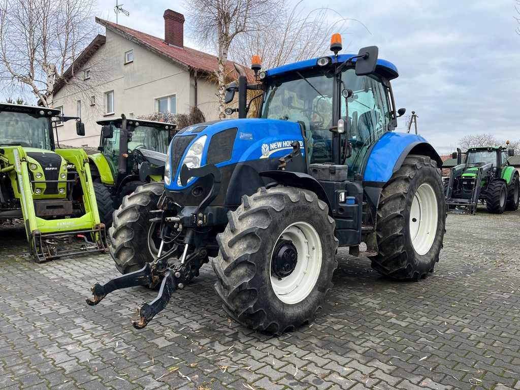 NEW HOLLAND T7.185 Power Command / Przednia oś + kabina amortyzowana /