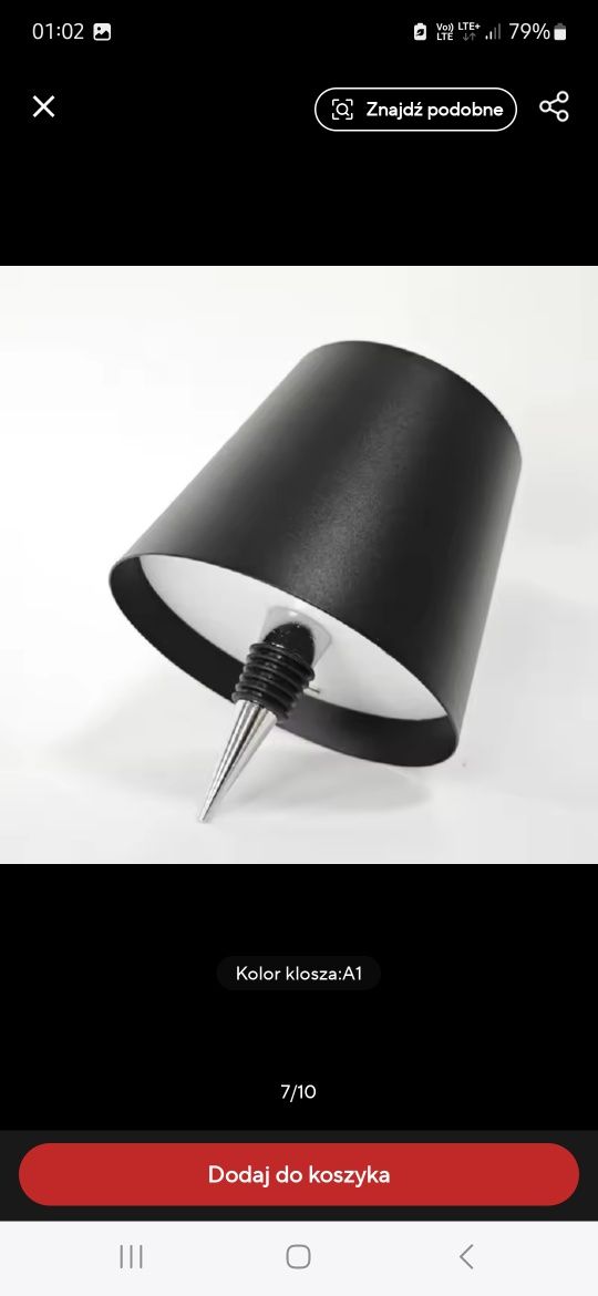 Lampa Jack Daniels led