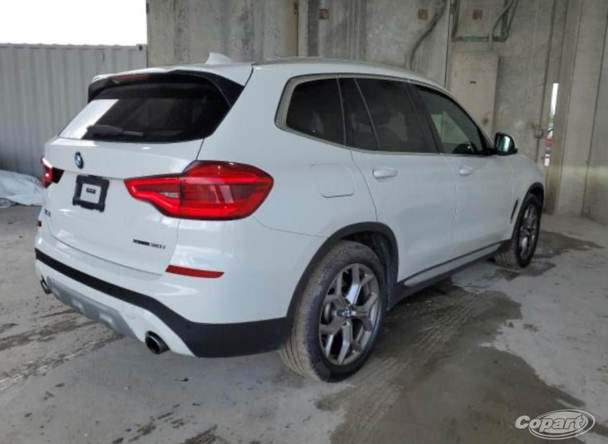 2021 BMW X3 SDRIVE30I під пригін США