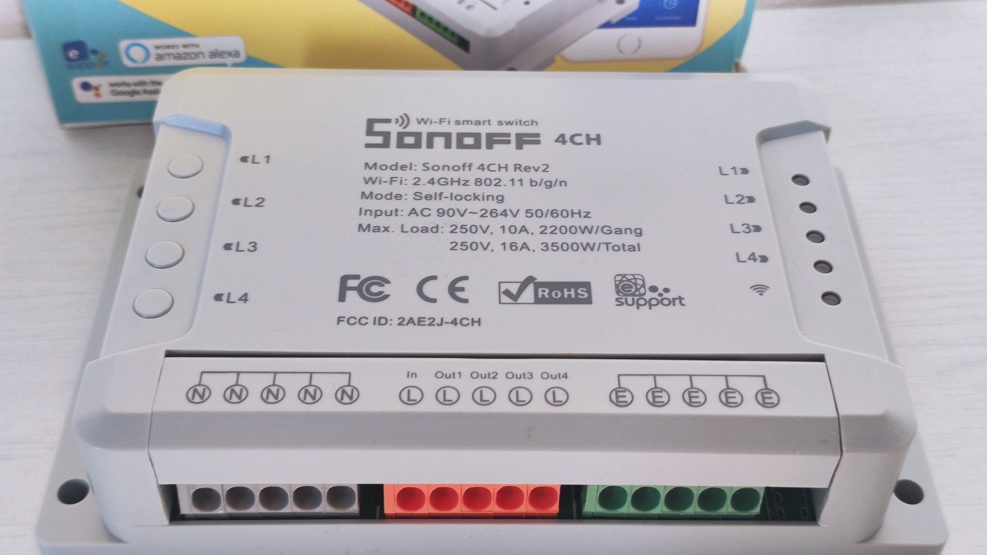 Sonoff 4 canais rev2 4ch R2