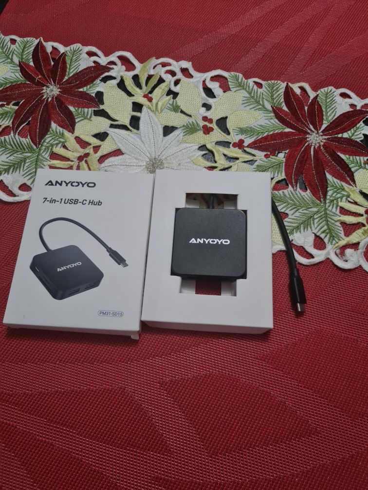 ANYOYO PM31-SD15 adapter USB C 7 w 1