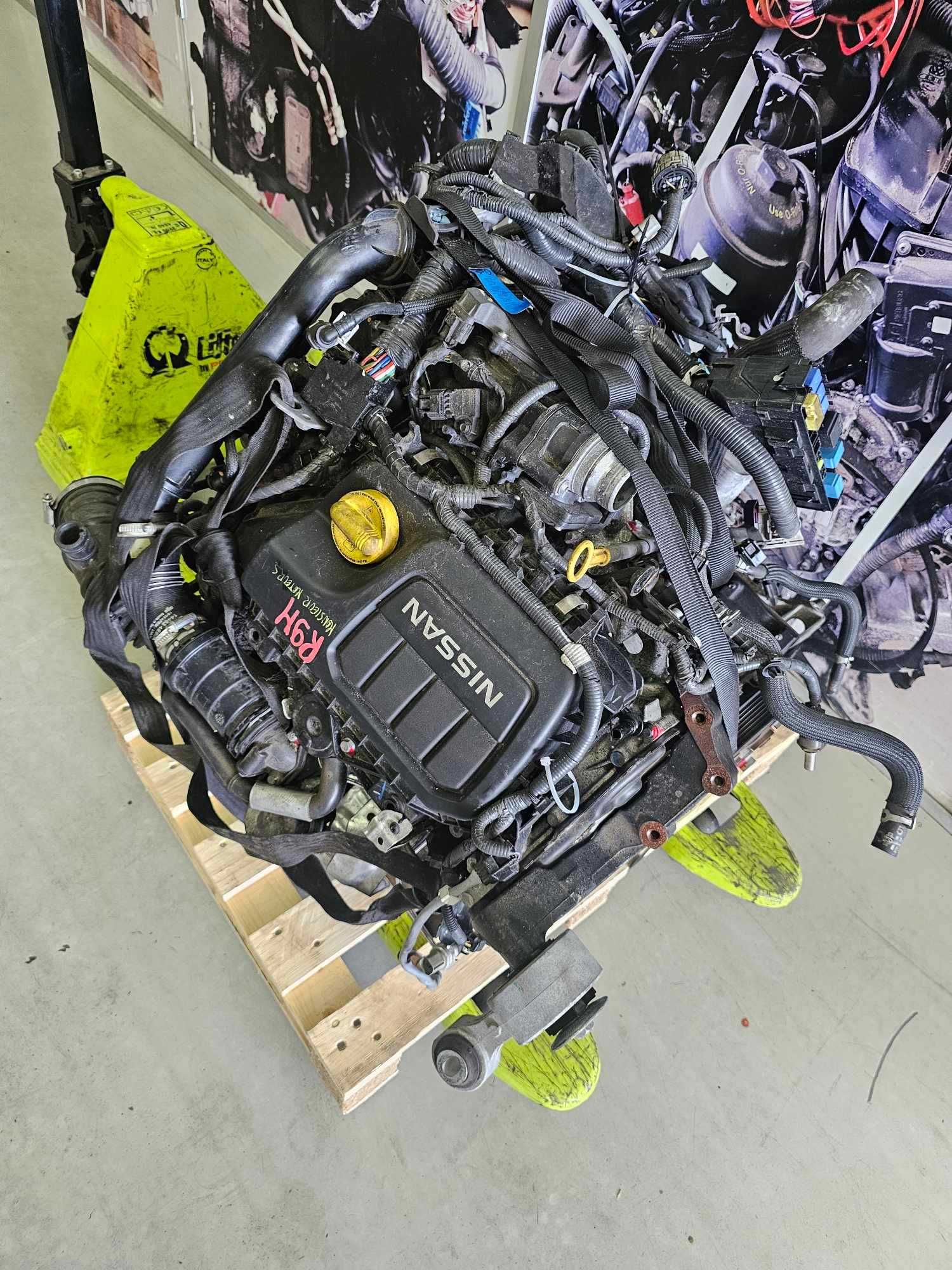 Motor Nissan Qashqai 1.6 DCI 2014 de 130cv, ref R9M 414