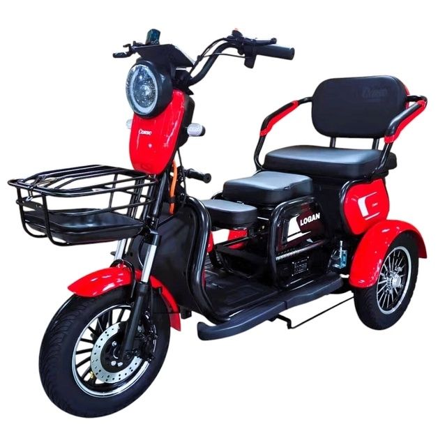 Трицикол CORCO《LOGAN 》Двигун 1000W Батарея 72V-23Ah Доставка БЕЗКОШТОВ