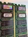 RAM 2 x 128 MB DDR pamięć