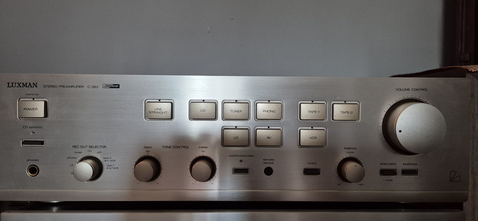 Luxman przedwzmacniacz C-383